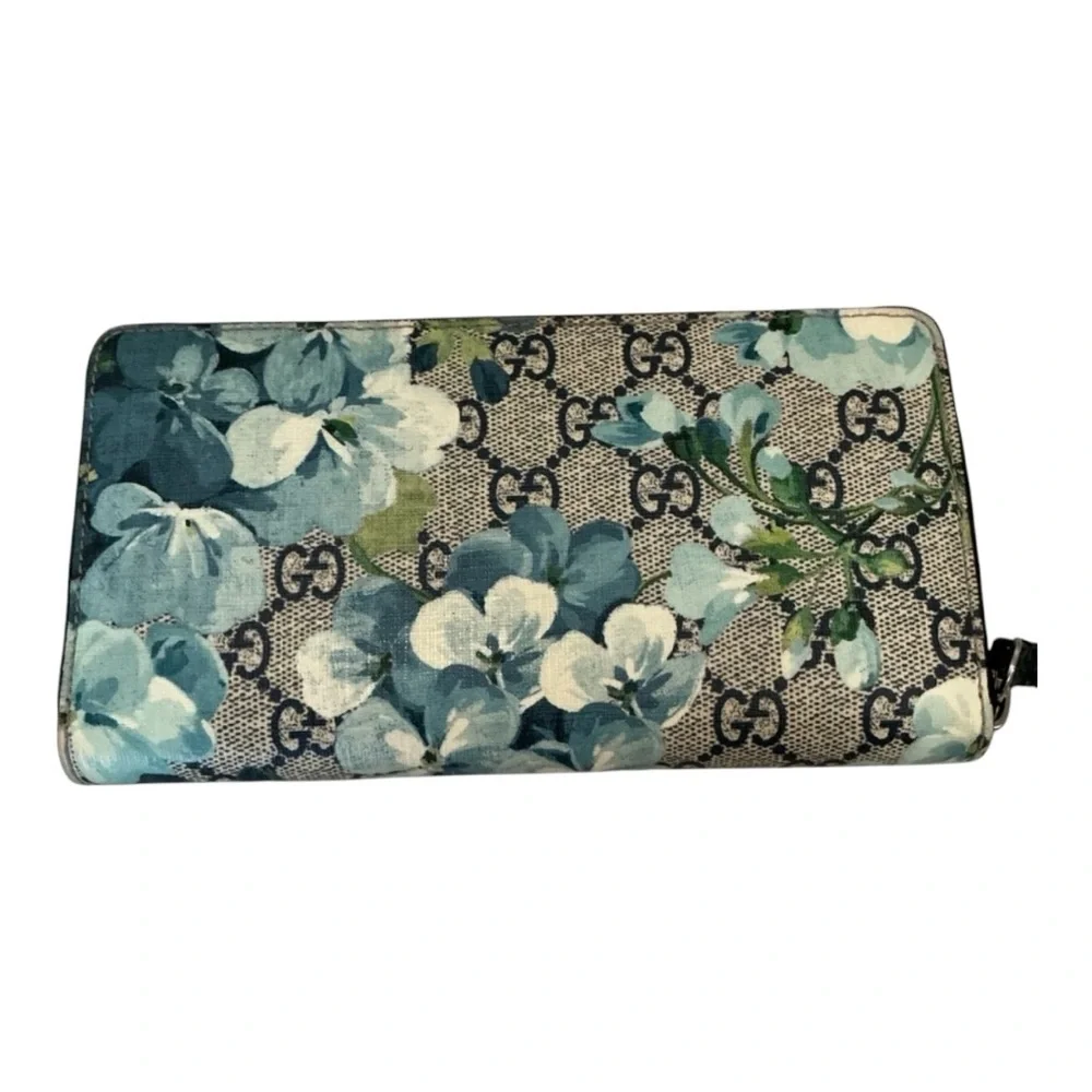 ✨💎FULL INCLUSION✨💎 GUCCI Blooms Zippy wallet/clutch w/Dusty & GWP - Picture 2 of 10